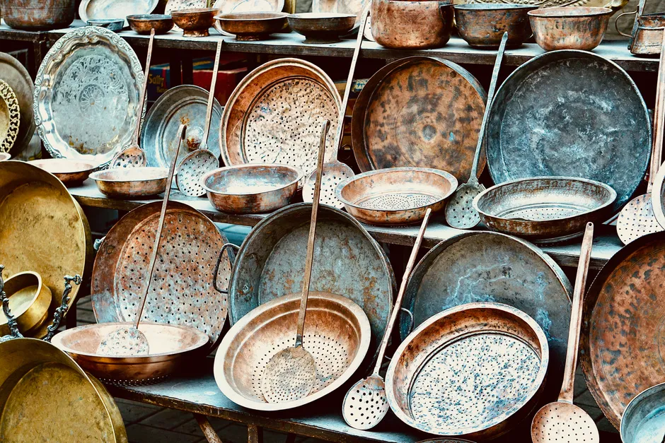 The Best Copper Kitchen Accents: Canisters, Utensils, and Display Pieces